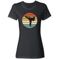 thumbnail image 3 of Inktastic Karate Martial Arts Silhouette Women's T-Shirt, 3 of 5