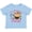 AE-Light Blue, variant on Inktastic Little Monkey Girl 4th Birthday Girls Toddler T-Shirt