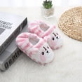 thumbnail image 2 of Csfry Baby Girl's Premium Soft Plush Slippers Cartoon Warm Winter House Shoes, 2 of 12