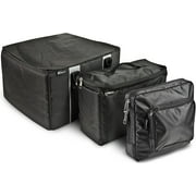 AutoExec AETote-09 Black/Grey File Tote with One Cooler and One Tablet Case