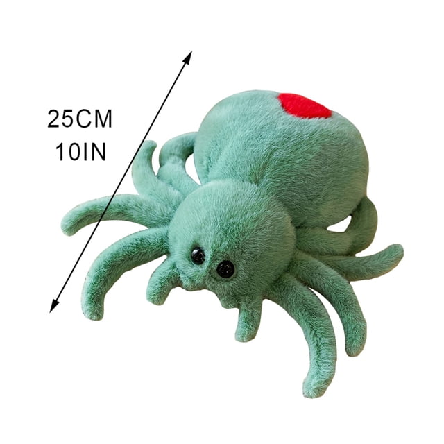 Juguetes Araña Animal de peluche Araña linda Plushie Cuddly Friend Suave Muñeca de Halloween Regalo
