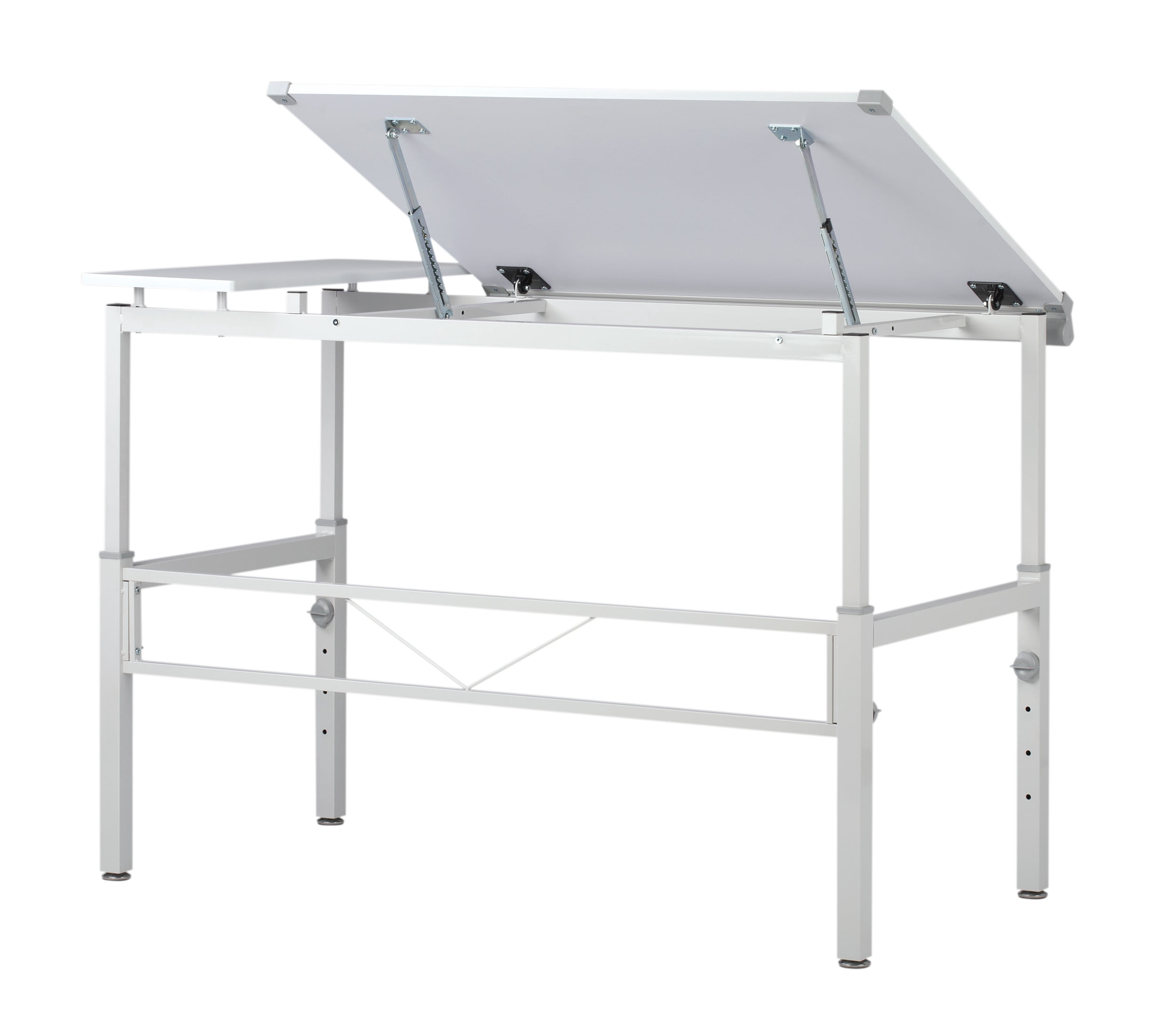 Studio Designs Graphix II White Split Top Crafting Table