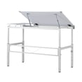 thumbnail image 6 of Studio Designs Graphix II White Split Top Crafting Table, 6 of 9