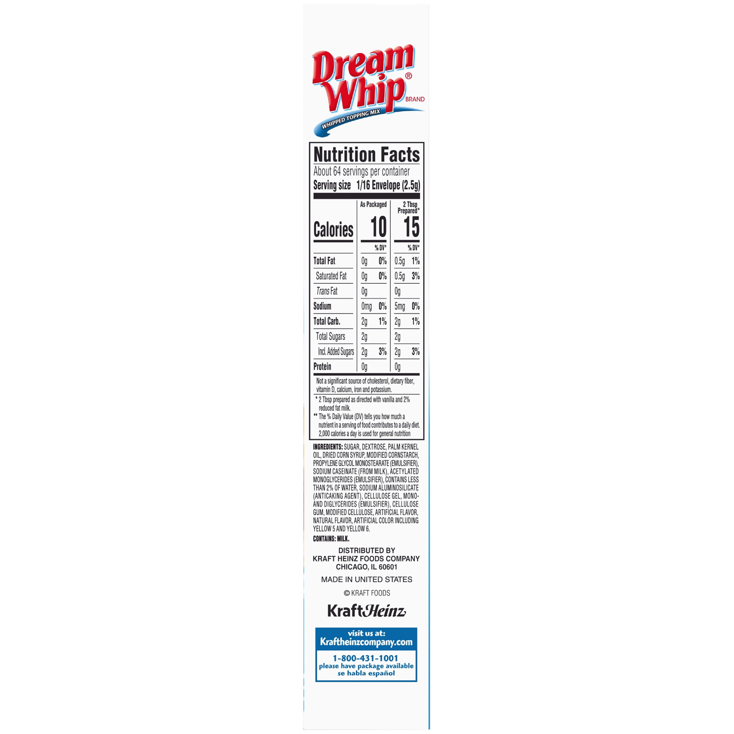Dream Whip Whipped Topping Mix, 4 ct Packets