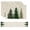 C, variant on Floleo Christmas Placemats and Table Runner Set 5 Pcs Holiday Dining Table Decor Polyester Linen-Style Christmas Tree Snowflakes Santa Print Tablecloth for Party Restaurant Home