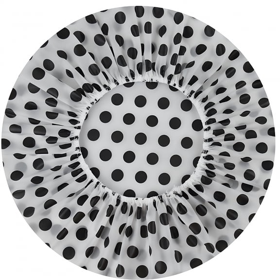 ACDANC Shower Caps, Extra Large Reusable Elastic 100% Waterproof Bathing Hair Cap