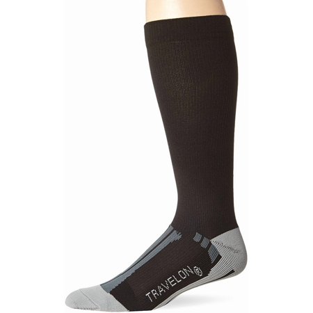Travelon Large Travel Compression Socks, Brown