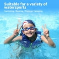 thumbnail image 5 of Gogokids Swim Jacket for Kids Life Vest Float Swimwear with Adjustable Straps Buoyancy Swimming Training Swimsuit Blue, S(2-3 Years/26-35lbs）, 5 of 8