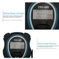 thumbnail image 3 of 3 Pieces Digital Stopwatch Sport Meter Timing Device Battery-operating Fine Workmanship Running Accessories Competition Supplies, 3 of 9