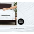 thumbnail image 2 of Royale Linens 2 Pack Bulk Flat Sheet Set - Top Sheets - Soft 1800 Microfiber - Wrinkle & Stain Resistant - for Hotel, Massage Table, Hospital, Dorm - Twin Flat Sheet Sold Separately (Twin, Burgundy), 2 of 9