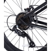 24 Ozark Trail Timber Mountain Bicycle, 8 Speed, Black, Fits Riders 46 - 56, Teen