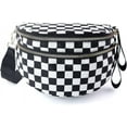 thumbnail image 6 of Emmafy Crossbody Bags for Women, Checkered Crossbody Bags, Large Capacity Multifunctional Checkered Purse Bum Bag, 6 of 7
