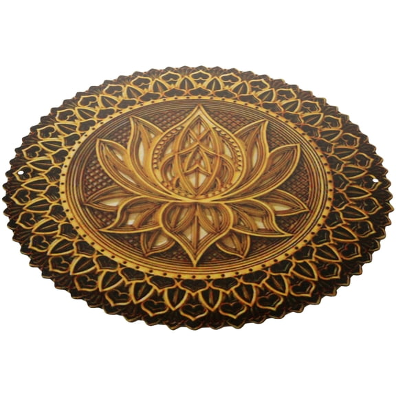 unbranded  Outdoors Metal Wall Hangings Indoor Decoration Mandala Pattern