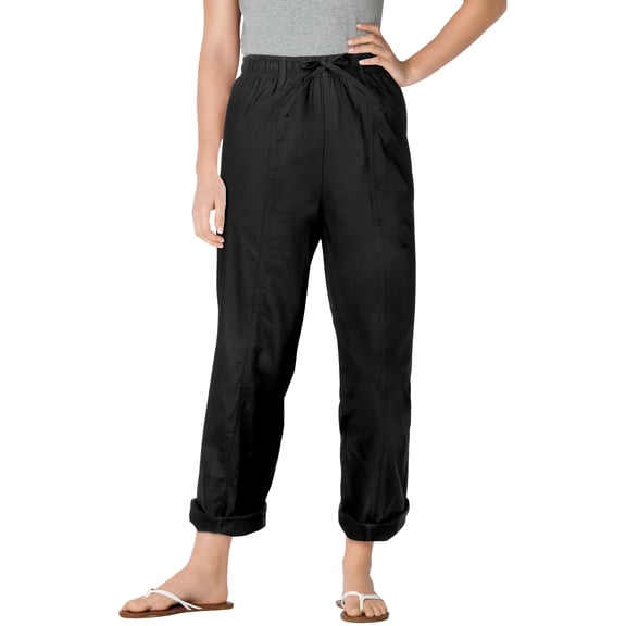 Woman Within Plus Size The Boardwalk Pant