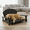 Black, variant on Nihsuao Resin Dog Bed, Waterproof Pet Bed for Medium to Large Dogs, Off-The-Ground & Chew Proof, Easy Assemble & Clean for Indoor Outdoor, Black