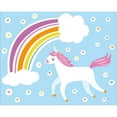 thumbnail image 2 of Great Art Now Happy Unicorn by Melissa Averinos, Framed Wall Art, 22W x 18H, 2 of 3