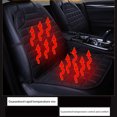 thumbnail image 2 of Funda De Cojín Para Asiento De Coche Con Calefacción, Calentador De Asiento, Cojín De Invierno Para El Hogar, Cojín De Asiento Con Calefacción Para Conductor De Coche，2 Uds 12V Speravity VI008632-00, 2 of 6