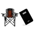 thumbnail image 5 of 4Tek Heated Outdoor Adult Folding Camping & Lawn Chair with Carrying Case, Battery Included - Gray, 5 of 6