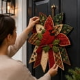 thumbnail image 4 of Beginner-Friendly DIY Quilted Christmas Door Hanger Kit with Festive Character Appliqué, Christmas Ornaments,Christmas Gifts for Family and Friends, 4 of 6