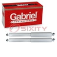 thumbnail image 3 of 2 pc Gabriel G63845 Ultra Shock Absorbers for Spring Strut Steering Suspension Shocks Struts Fits select: 1999-2004 NISSAN PATHFINDER, 1999-2003 INFINITI QX4, 3 of 3