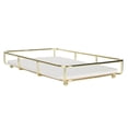 thumbnail image 1 of Vanity Tray, Beautiful Cosmetic Tray Durable With Sturdy Base For Living Room For Dressing Table For Bathroom, 1 of 8