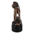 thumbnail image 2 of King Of The Jungle African Lion Pride Rock Scene Bronze Electroplated Figurine, 2 of 9