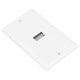 thumbnail image 5 of Placa de pared con interfaz Multimedia HD 4K, placa de pared AV de fácil instalación con Cable para cine en casa, 2 uds., 5 of 5