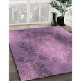 thumbnail image 3 of Ahgly Company Machine Washable Indoor Rectangle Transitional Orchid Purple Area Rugs, 5' x 7', 3 of 7