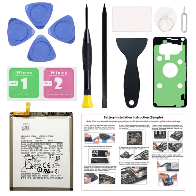 Batería de repuesto MAXSHARKS para Samsung Galaxy S20 Plus