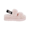 thumbnail image 3 of Ugg Womens Oh Fluffita Sheepskin Flatform Slingbacks, 3 of 5