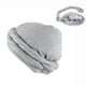 thumbnail image 1 of Xihbxyly Turbante de Satén para Hombre, Diseño Trenzado Preatado, Gorro Cómodo para Dormir, Ajuste Elástico, Poliéster Suave, Ideal para Uso Diario, Unisex, Circunferencia de La Cabeza de 60-62 Cm., 1 of 5