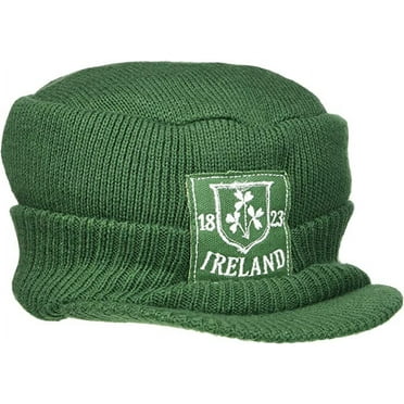 Traditional Craft Ltd. Men's Acrylic Fern Green Ireland 1823 Cadet Hat One Size