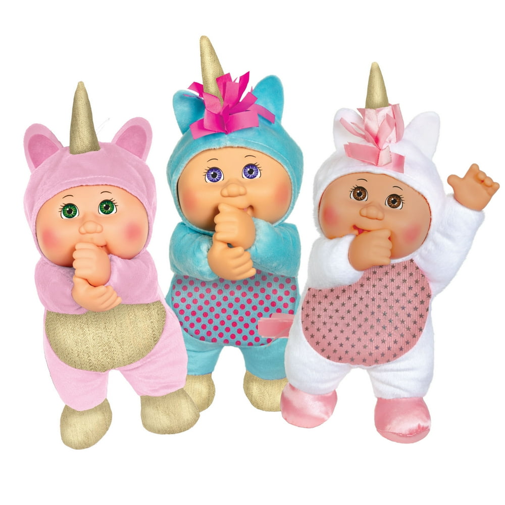 Cabbage Patch Kids Walmart Exclusive Cuties 3-Pack - Includes Three 9 ...