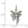 thumbnail image 2 of Sterling Silver Antiqued Fairy Pendant, 2 of 2