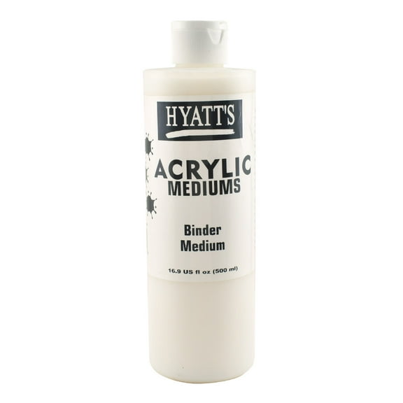 Hyatt's Acrylic Binder Medium, 16 Ounce Bottle