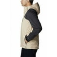 thumbnail image 3 of Columbia Men’s Omni-Tech Waterproof Rain Jacket | XXL, Ancient Fossil/Black, 3 of 6