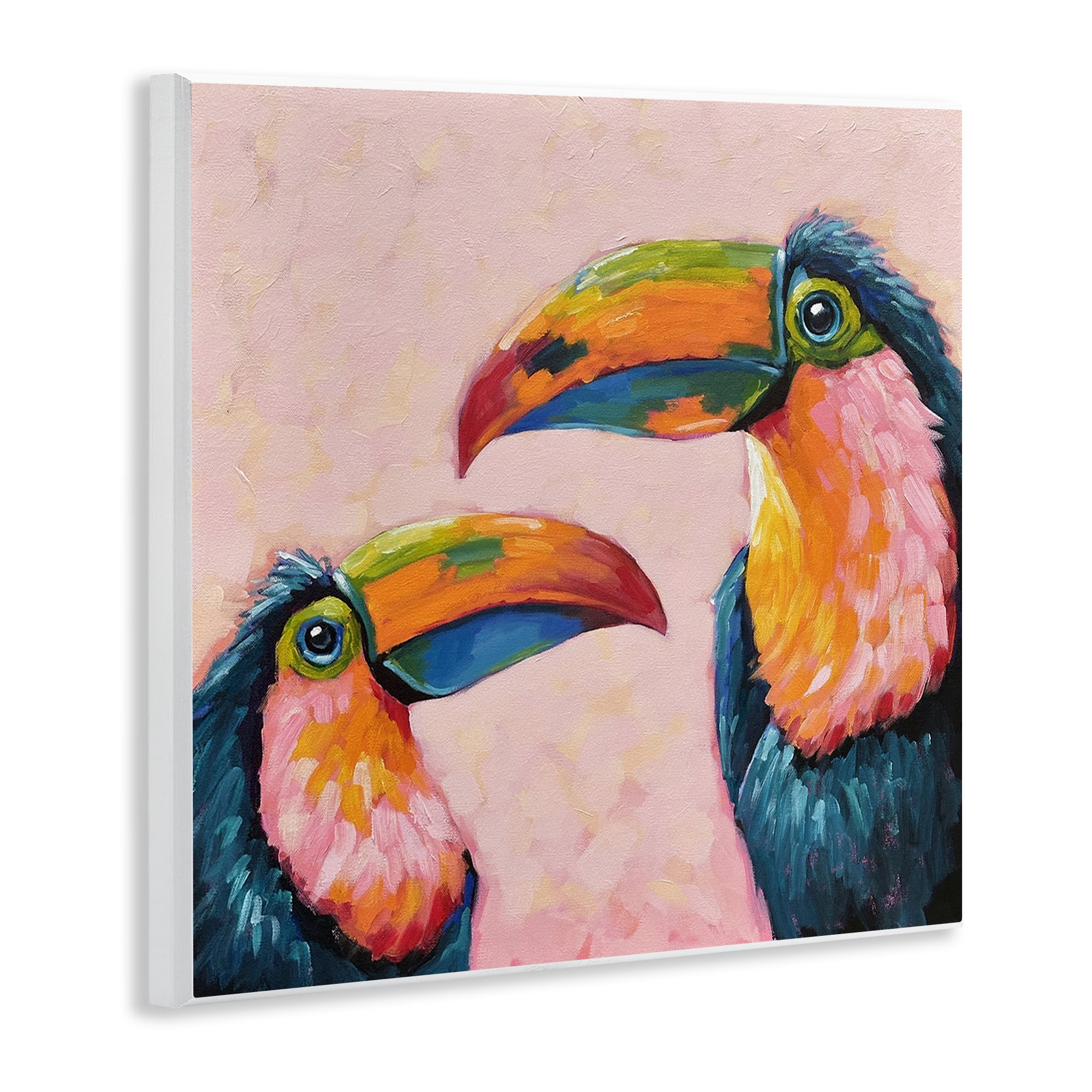 Stupell Industries Tropical Toucan Paradise Wall Plaque Art, design by Lucia Stewart