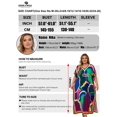 thumbnail image 4 of Edolynsa Plus Size Kaftan Dresses for Women Maxi Beach Dress Bathing Suit Cover up Lightweight Resort Wear Mumu Dress, 4 of 9
