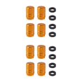 thumbnail image 1 of Speravity Paquete de 4 tapas de repuesto para válvula de aire de neumático de rueda de coche, tapas antipolvo para neumáticos, Protector extraíble para Oro 2piezas Speravity CBP449092, 1 of 6