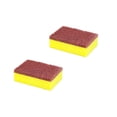 thumbnail image 2 of Harlier 2PCS Scrub Kitchen Sponges, Heavy Duty Scrub Sponges for Cleaning, Dish Sponges for Washing Dishes, Dual Sided Cellulose Sponge Effectively Cleans Dishes, Pots, and Pans, 2 of 7