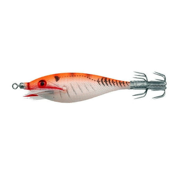 Yo-Zuri Sinking Squid Calamari Jig 3-1/8" Ultra Cloth Glow Orange A1703-CL9 Lure