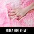 thumbnail image 4 of Alfombra LOCHAS Luxury Fluffy Rainbow 91x152 cm Rosa, 4 of 5