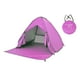 thumbnail image 5 of Tienda de campaña de playa, tienda de campaña con bolsa de transporte, tienda de campaña instantánea con protección solar, tienda de campaña Rosa, 5 of 8