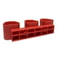 thumbnail image 1 of Soporte de almacenamiento de batería y herramientas Soporte fijo Soporte de batería estable para Milwauke Colgador de Baterías Rojo, 1 of 9