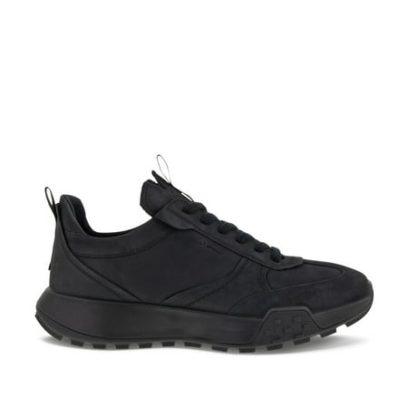 

ECCO Men s Retro Sneaker in Black 45 EU