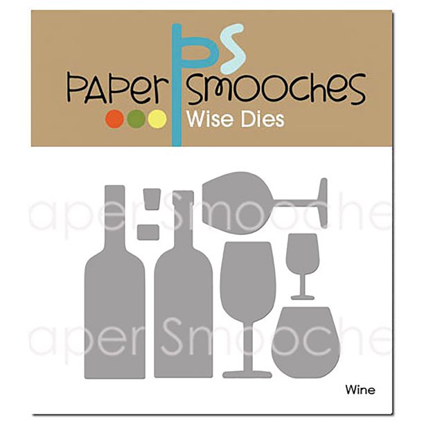 Paper Smooches Dies-Wine
