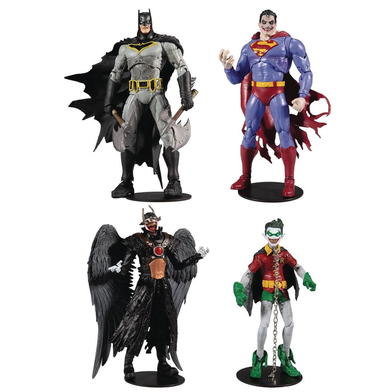 McFarlane DC Build Merciless Series Batman Who Laughs, Robin Crow