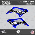 thumbnail image 2 of Kalair GFX Graphics Kit for Ycf 50A (2022-2023) Speed Series, 2 of 5