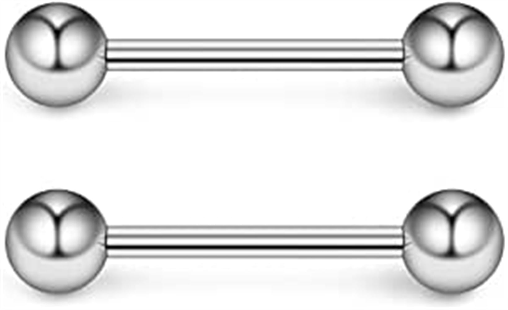 Briana Williams 16G Nipple Rings Stainless Steel Nipple Shield Barbell