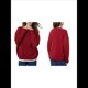 thumbnail image 2 of Suéteres Ligeros, Suaves y de Cuello Redondo para Mujer, Lisos, para Otoño e Invierno Vino Tinto L, 2 of 6